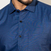 Shirt:Full Sleeve_Semi Fit_ Dobby_315#1